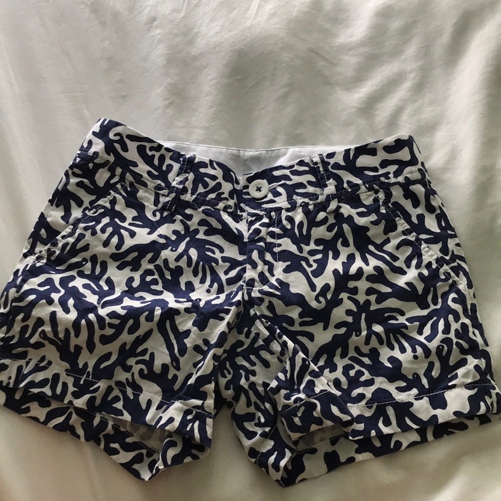 Lilly Pulitzer shorts.